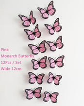 Load image into Gallery viewer, Butterfly Wall Stickers DIY Home Decor With Magnet &amp; Glue Dots