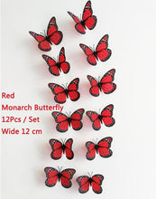 Load image into Gallery viewer, Butterfly Wall Stickers DIY Home Decor With Magnet &amp; Glue Dots