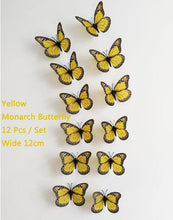 Load image into Gallery viewer, Butterfly Wall Stickers DIY Home Decor With Magnet &amp; Glue Dots