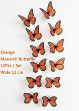 Load image into Gallery viewer, Butterfly Wall Stickers DIY Home Decor With Magnet &amp; Glue Dots